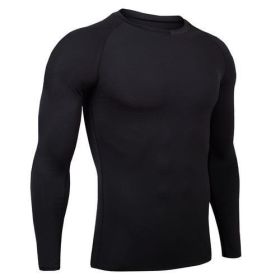 Running Basketball Training Quick-Drying Clothes (Option: Black-XL)
