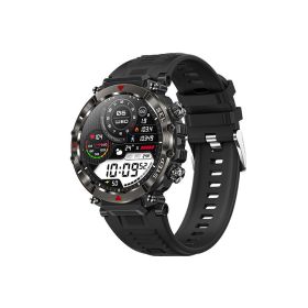 Sports One-click Connection Bluetooth Calling Long Endurance Smart Watch (Color: Black)