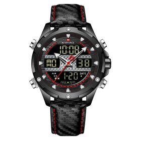 Men's Multifunctional Waterproof Student Sports Watch (Color: Gold)